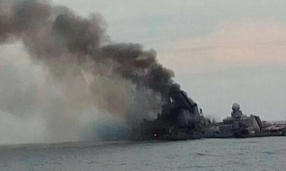 Οι πληροφορίες που μοιράστηκαν οι ΗΠΑ βοήθησαν την Ουκρανία να βυθίσει το ρωσικό καταδρομικό Moskva